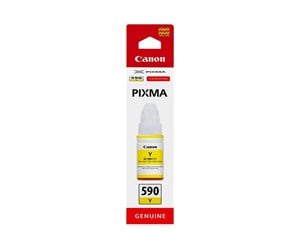 Printertilbehør blekk/toner - Canon GI-590 / 1606C001 Yellow Refil - Blekkrefill Yellow - 1606C001