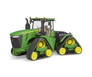 Leketøysbil - Bruder John Deere 9620 RX with track belts - 04055