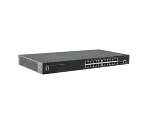 Switch/splitter - LevelOne GTL-2661 - switch - 26 ports - rack-mountable - GTL-2661