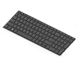 Tastatur - HP Top Cover & Keyboard (Nordic) - Bærbart tastatur - til utskifting - Nordisk - L01027-DH1