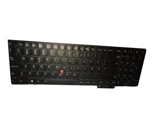 Tastatur - Lenovo Keyboard (SWEDISH) - Bærbart tastatur - til utskifting - Svensk - Svart - 04Y2413