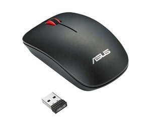 Mus - ASUS WT300 Wireless Mouse - Mus - Optisk - Svart - 90XB0450-BMU000