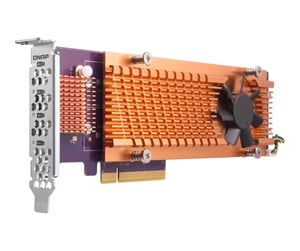 Kontroller - QNAP QM2-4P-384 - Storage controller - PCIe 3.0 - low profile - PCIe 3.0 x8 - QM2-4P-384