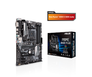 Hovedkort - ASUS PRIME B450-PLUS Hovedkort - AMD B450 - AMD AM4 socket - DDR4 RAM - ATX - 90MB0YN0-M0EAY0