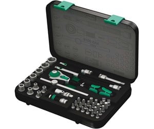 Verktøy - Wera 8100 SA 4 Zyklop Speed Ratchet Set 1/4" drive imperial 41 pieces - 5003535001