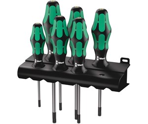 Håndverktøy - Wera 367/6 TORX® HF Kraftform Plus Schraubendrehersatz - 5028059001