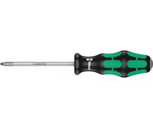 Håndverktøy - Wera 355 pz screwdriver for pozidriv screws pz 2 x 100 mm - 5009315001