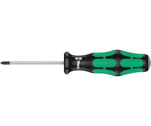 Håndverktøy - Wera 355 pz screwdriver for pozidriv screws pz 0 x 60 mm - 5009305001