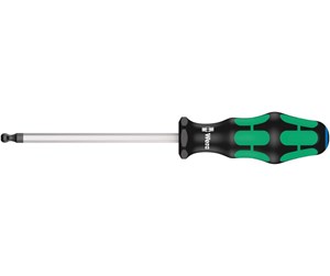 Håndverktøy - Wera 352 ball end screwdriver for hexagon socket screws 6.0 x 12 - 5022820001