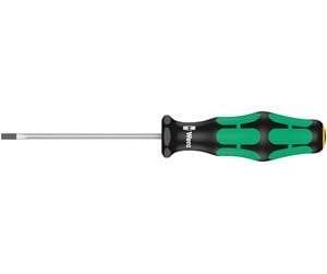 Håndverktøy - Wera 335 screwdriver for slotted screws 0.5 x 3.0 x 80 mm - 5110001001