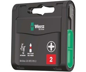 Verktøy - Wera Bit-Box 20 BTZ PH - 5057751001