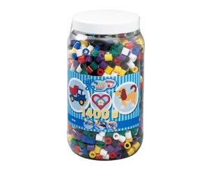 Kreative leker - Hama Beads - Maxi - Beads in bucket - 1400pcs (8540) - 8540