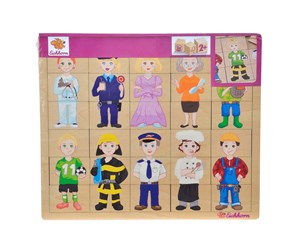 Treleker - Eichhorn Wooden Puzzle - Professions 30st. - 100005408