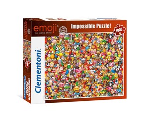 Puslespill - Clementoni Impossible Puzzle Emoji 1000st. - 39388