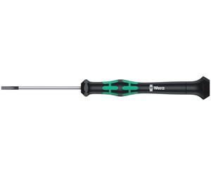 Håndverktøy - Wera 2035 Screwdriver for slotted screws for electronic applications. 0.40 x 2.0 mm - 05118006001