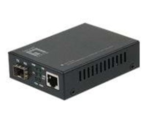 Repeater & Transceiver - LevelOne GVT-2000 - fibre media converter - 10Mb LAN 100Mb LAN GigE - GVT-2000