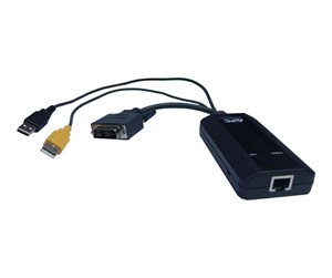 Repeater & Transceiver - APC KVM 2G SERVER MODULE DVI WITH VIRTUAL MEDIA AND CAC - KVM-DVIVMCAC