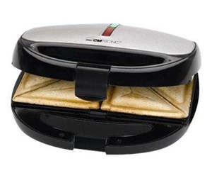 Andre kjøkkenapparater - Clatronic ST/WA 3670 - sandwich maker / waffle maker / grill - black/inox - ST/WA 3670