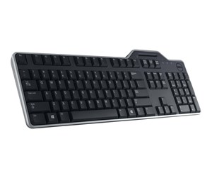 Tastatur - Dell KB813 Smartcard - keyboard - US / European (QWERTY) - Tastatur - Engelsk - Svart - 580-18366