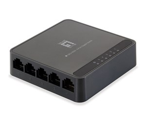 Switch/splitter - LevelOne GEU-0522 5-Port Gigabit Switch - GEU-0522