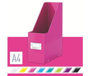 Arkivering & Oppbevaring - Leitz Tidsskriftsamler Click & Store  WOW Rosa - 60470023