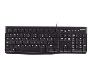 Tastatur - Logitech K120 Corded Keyboard - BEL - Tastatur - Belgisk - Svart - 920-002482