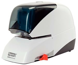 Hullemaskin & Stiftemaskin - Rapid Stiftemaskin elektrisk  Supreme R5050E 50 ark Hvit/sort - 20993212