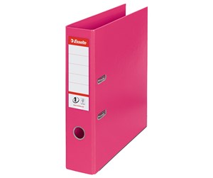 Ringpermer & Brevordnere - Esselte Brevordner  No.1 PP FSC® A4/75 mm Fuksia - 811313