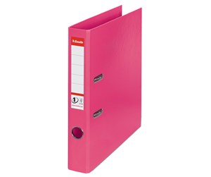 Ringpermer & Brevordnere - Esselte Brevordner  No.1 PP FSC® A4/75 mm Fuksia - 811413