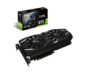 Grafikkort - ASUS GeForce RTX 2080 Ti DUAL OC - 11GB GDDR6 RAM - Grafikkort - 90YV0C41-M0NM00