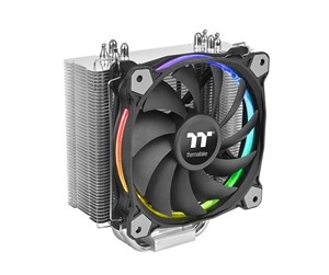 Prosessor-kjøler - Thermaltake Riing Silent 12 RGB Sync Edition - CPU Luftkjøler - Max 22 dBA - CL-P052-AL12SW-A