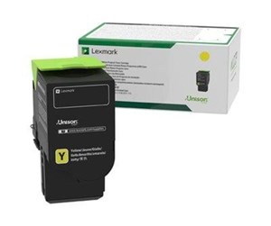 Printertilbehør blekk/toner - Lexmark 78C2UY0 return-toner cartridge yellow ultr - Laser toner Yellow - 78C2UY0