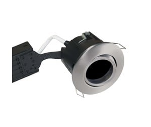 Lamper - Nordtronic Uni install 220-240v ip44 tilt angle 30° gu10 downlight w/o - 1294