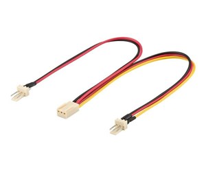 Strømkabel (intern) - Pro Y-splitter Power cable - 3-pins - 4040849938801