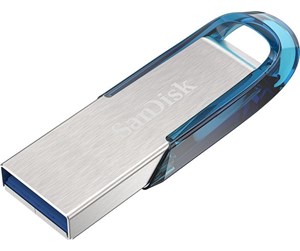 Minnepenn - SanDisk Ultra Flair - Blå - 32GB - Minnepenn - SDCZ73-032G-G46B