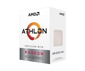 Prosessor/CPU - AMD Athlon 200GE Prosessor/CPU - 2 kjerner - 3.2 GHz - AMD AM4 - AMD Boks (med kjøler) - YD200GC6FBBOX