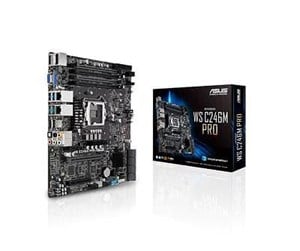 Hovedkort - ASUS WS C246M PRO Hovedkort - Intel C246 - Intel LGA1151 socket - DDR4 RAM - Micro-ATX - 90SW00E0-M0EAY0