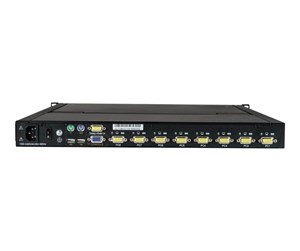 KVM-switch - StarTech.com 8-Port Rackmount KVM Console for Server Rack - 19 in. - 1U - KVM console - 19" - RKCONS1908K