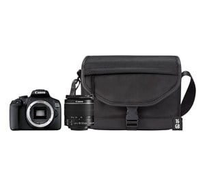 Kamera - Canon EOS 2000D 18-55mm IS II + SB130 Bag + 16GB SD Card - 2728C013