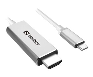 Skjermkabel - Sandberg video / audio cable - HDMI / USB - 2 m - 136-21