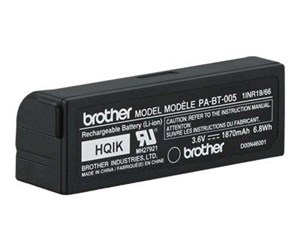 Strømforsyning (PSU) - Brother PA-BT-005 - printer battery - Li-Ion - 1870 mAh - 6.8 Wh Strømforsyning (PSU) - ATX - 80 Plus - PABT005