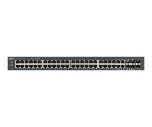 Switch/splitter - ZyXEL GS1920-48v2 48-port GbE Smart Managed Switch - GS1920-48V2-EU0101F