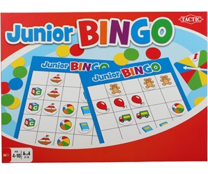 Brettspill & Puslespill - Tactic Junior Bingo  (Nordic) - 40498