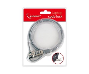 Kabinett tilbehør (kjølepasta mv.) - Gembird LK-CL-01 - notebook locking cable - LK-CL-01