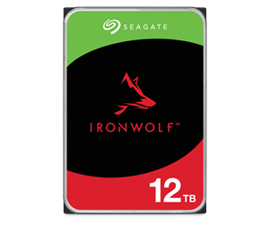 Harddisk - Seagate IronWolf - 12TB - Harddisk - ST12000VN0008 - SATA-600 - 3.5" - ST12000VN0008