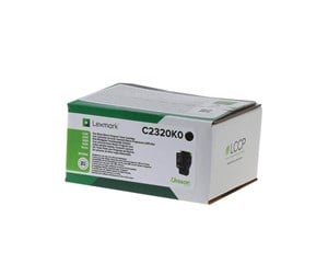 Printertilbehør blekk/toner - Lexmark C2320K0 / Black Return Program Toner - Laser toner Svart - C2320K0