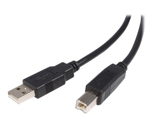 USB - StarTech.com 10 ft USB 2.0 Certified A to B Cable - M/M - USB cable - 3 m - USB2HAB10