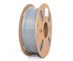 Filament - 3D Printer - Gembird PETG filament - Grå - 1.75mm ø - 1 kg - 3DP-PETG1.75-01-GR