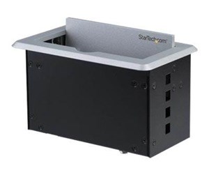 Tilbehør - StarTech.com Conference Table Connectivity Box For A/V - HDMI / VGA / DisplayPort Inputs - HDMI Output - 4K - mounting plate - BOX4HDECP2