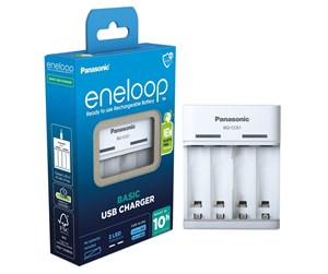 Batteri - Panasonic eneloop BQ-CC61 battery charger - BQ-CC61USB